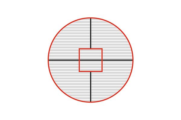 Tappeti per ingresso circolari con divisioni: Divisione in 6 parti