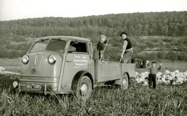 1950 Geggus Lkw Personen